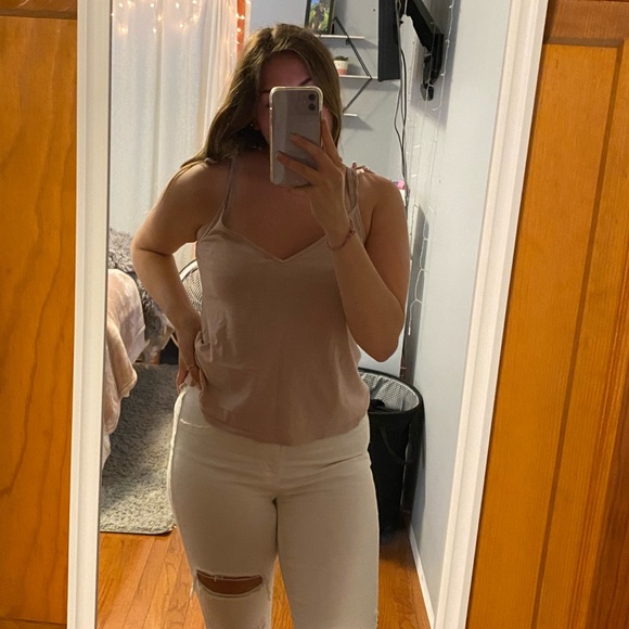 Abercrombie Tie Tank Top - Picture 1 of 5